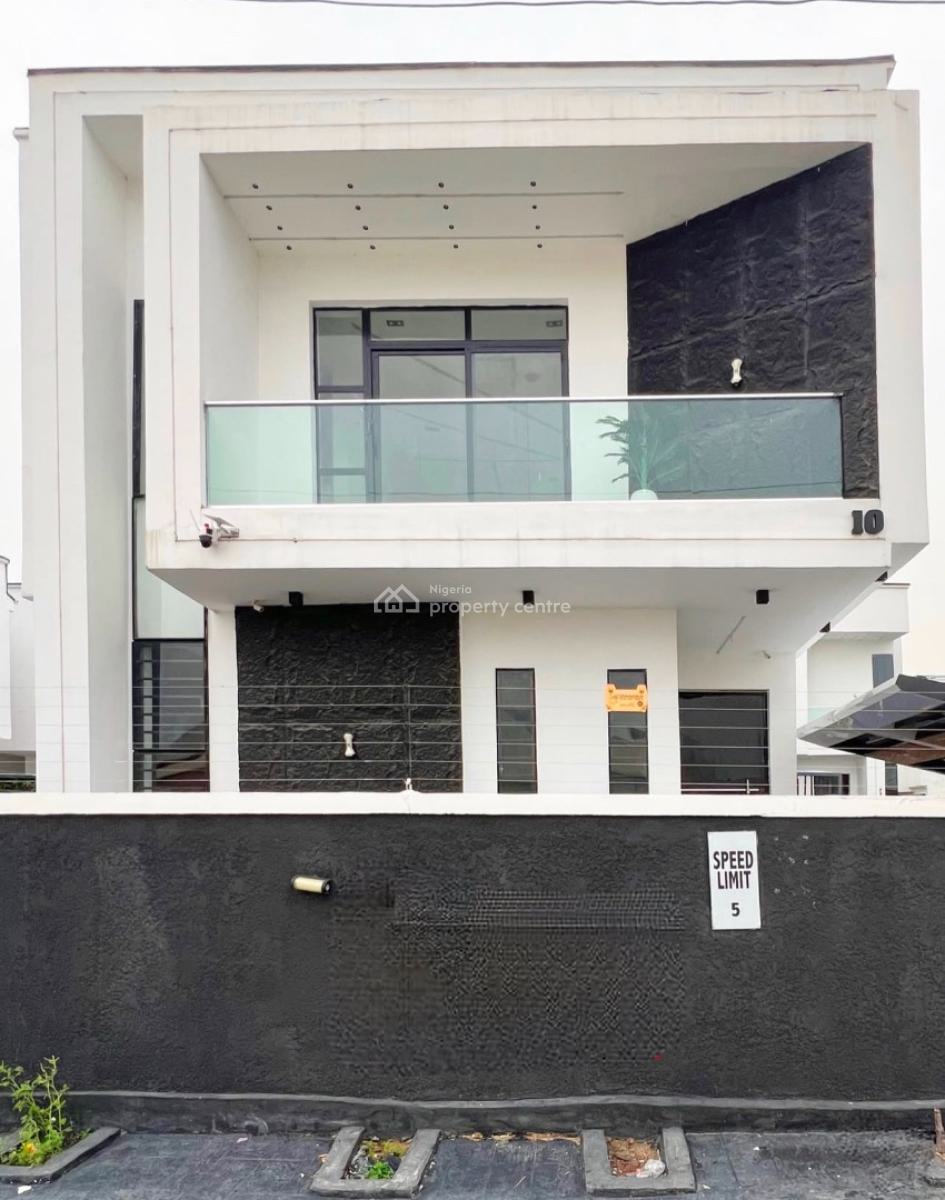 Contempora4 Bedroom Fully Detached Duplex with Swimming Pool, with Bq, Ikota, Lekki, Lagos, Detached Duplex for Rent