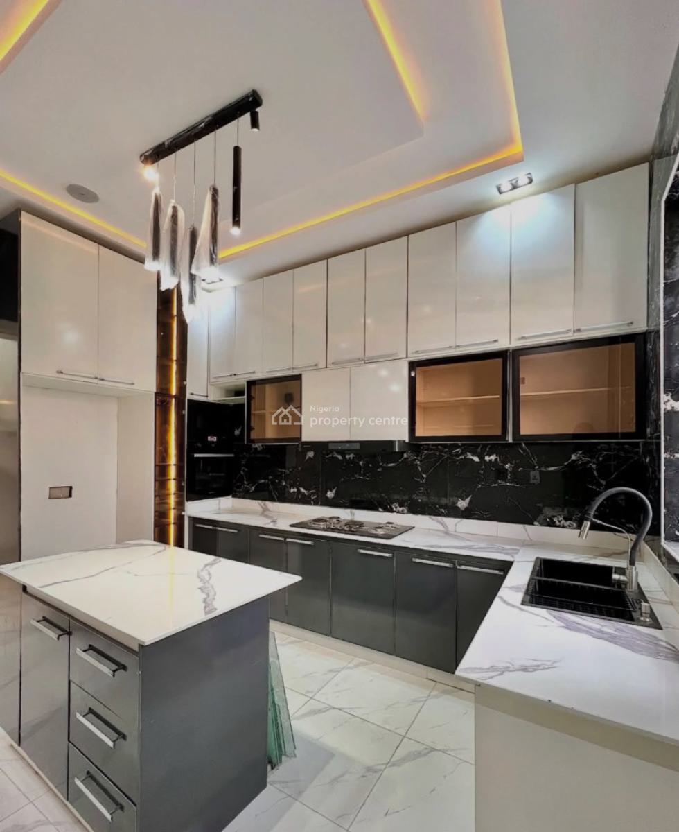 Contempora4 Bedroom Fully Detached Duplex with Swimming Pool, with Bq, Ikota, Lekki, Lagos, Detached Duplex for Rent