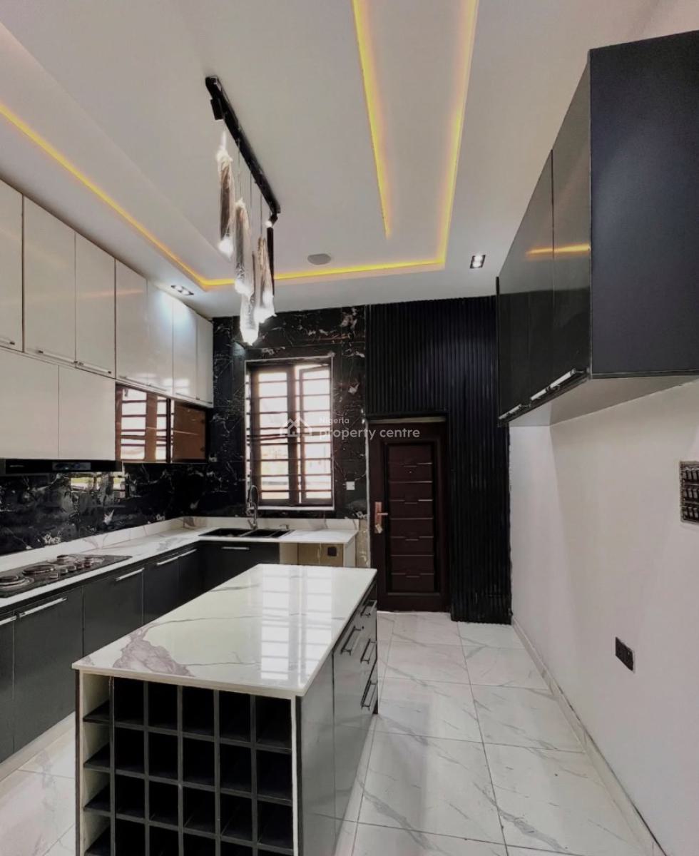 Contempora4 Bedroom Fully Detached Duplex with Swimming Pool, with Bq, Ikota, Lekki, Lagos, Detached Duplex for Rent