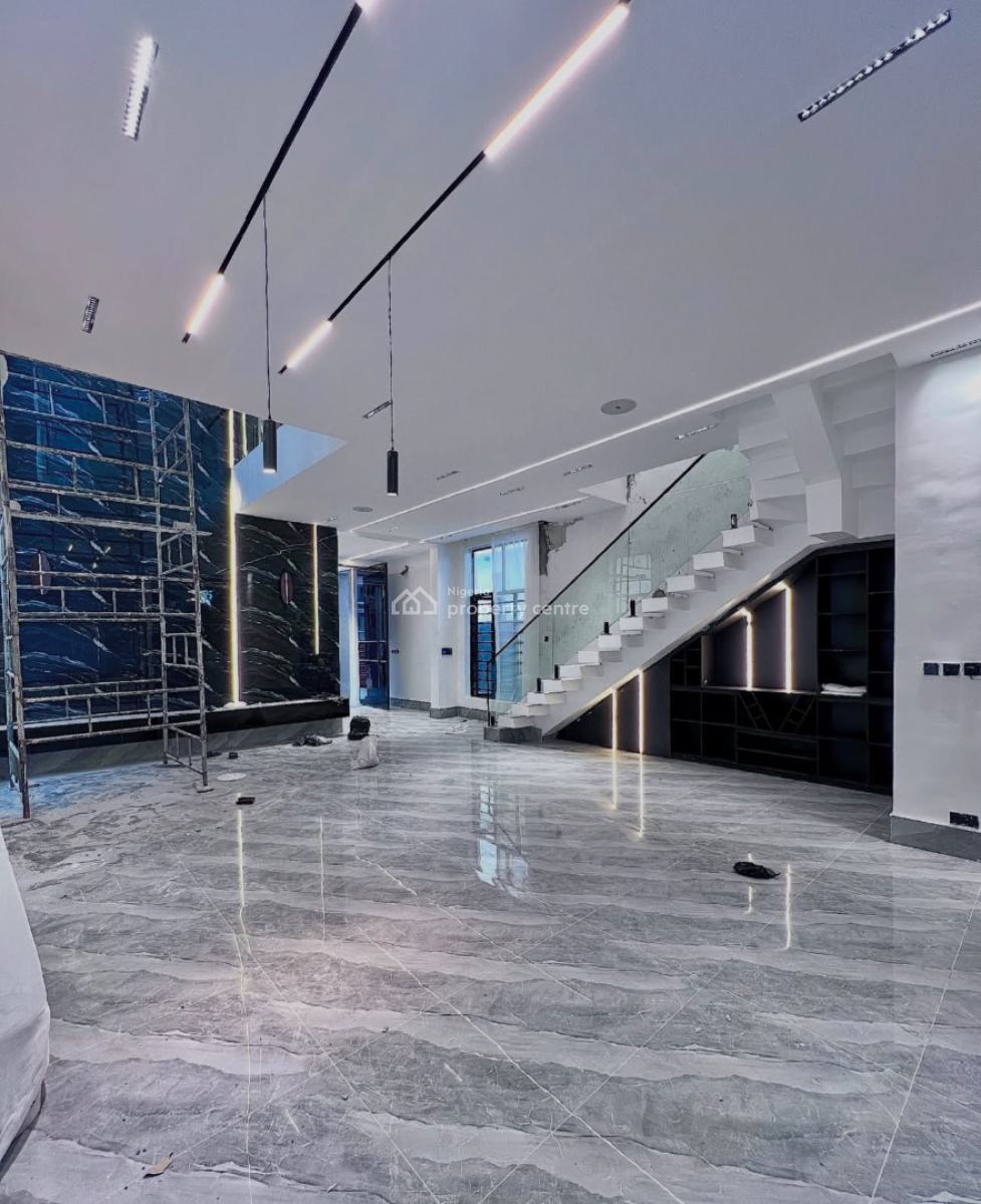 Contemporary Designed 5 Bedroom Fully Detached Swimming Pool & Gym, Chevron, Lekki, Lagos, Detached Duplex for Sale