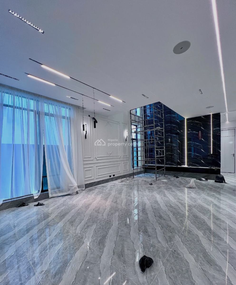 Contemporary Designed 5 Bedroom Fully Detached Swimming Pool & Gym, Chevron, Lekki, Lagos, Detached Duplex for Sale