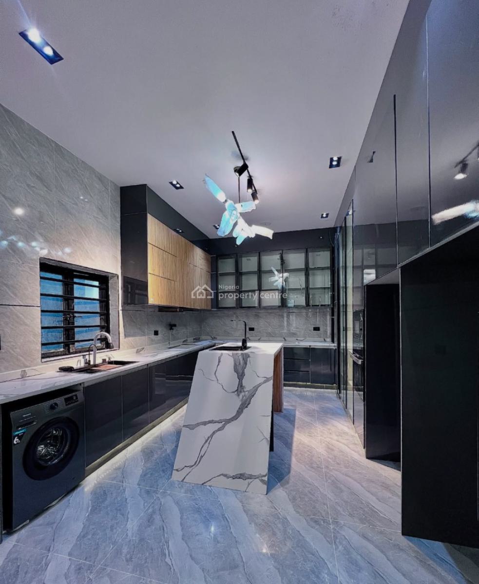 Contemporary Designed 5 Bedroom Fully Detached Swimming Pool & Gym, Chevron, Lekki, Lagos, Detached Duplex for Sale