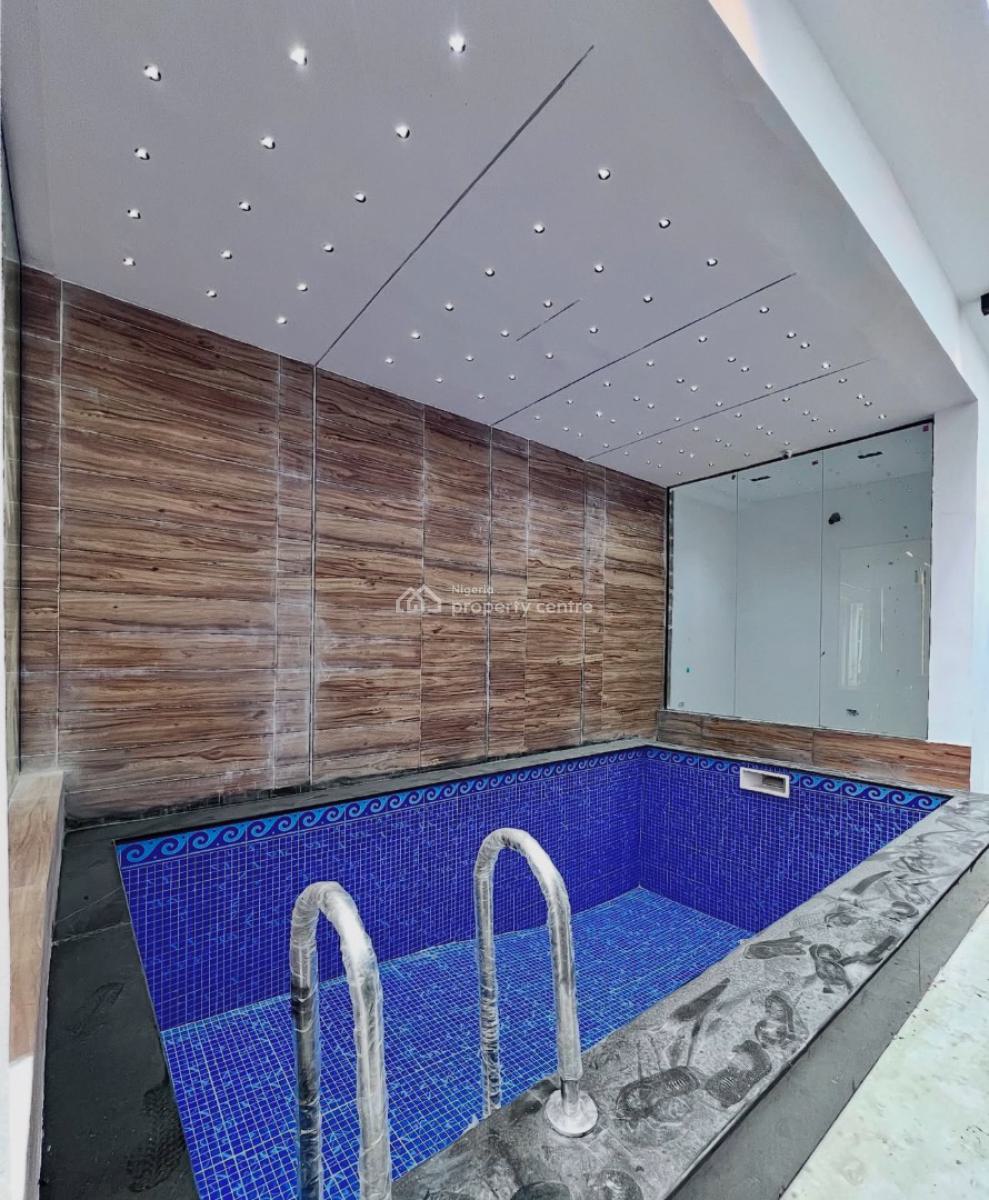 Contemporary Designed 5 Bedroom Fully Detached Swimming Pool & Gym, Chevron, Lekki, Lagos, Detached Duplex for Sale