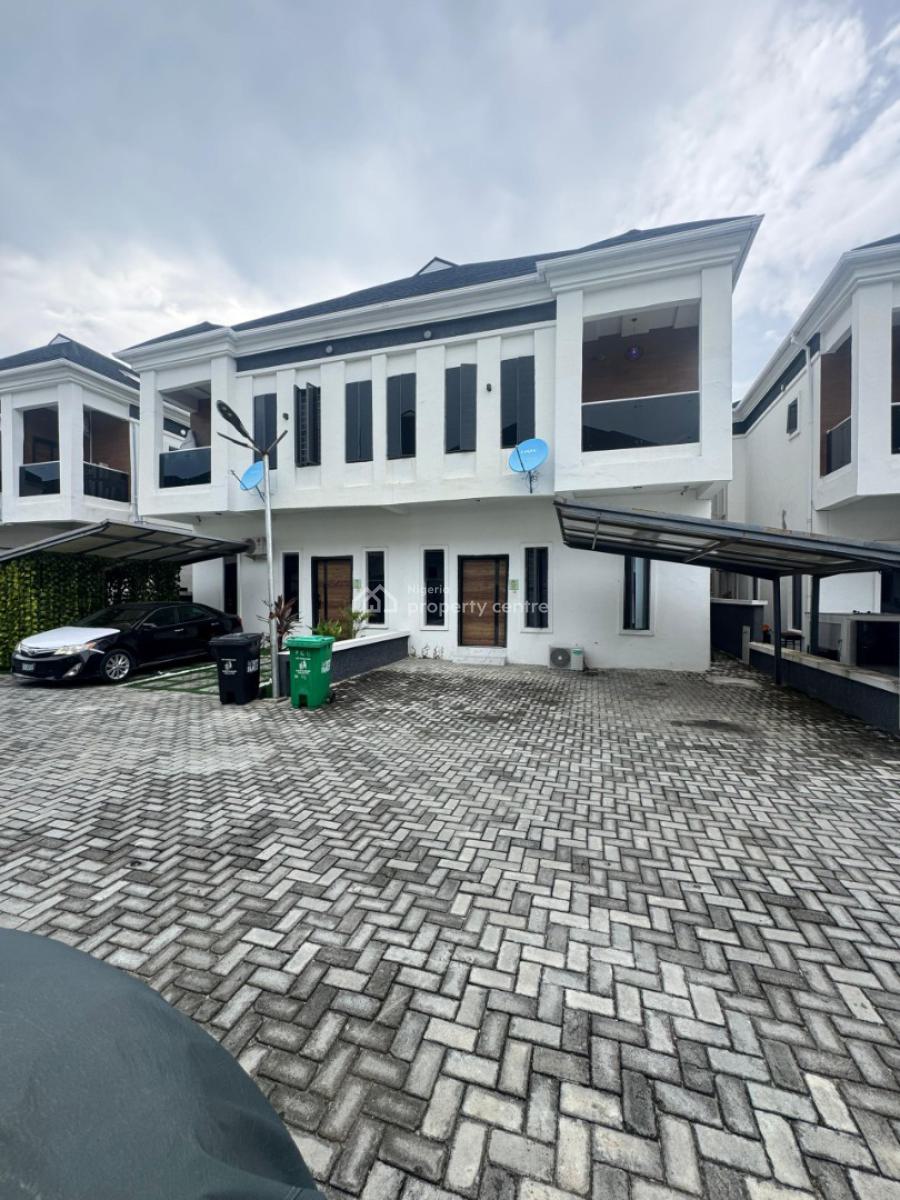 Fantastic 4 Bedroom Semi-detached Duplex with Bq, Chevron Toll Gate, Orchid Road, Lekki, Lagos, Semi-detached Duplex for Rent