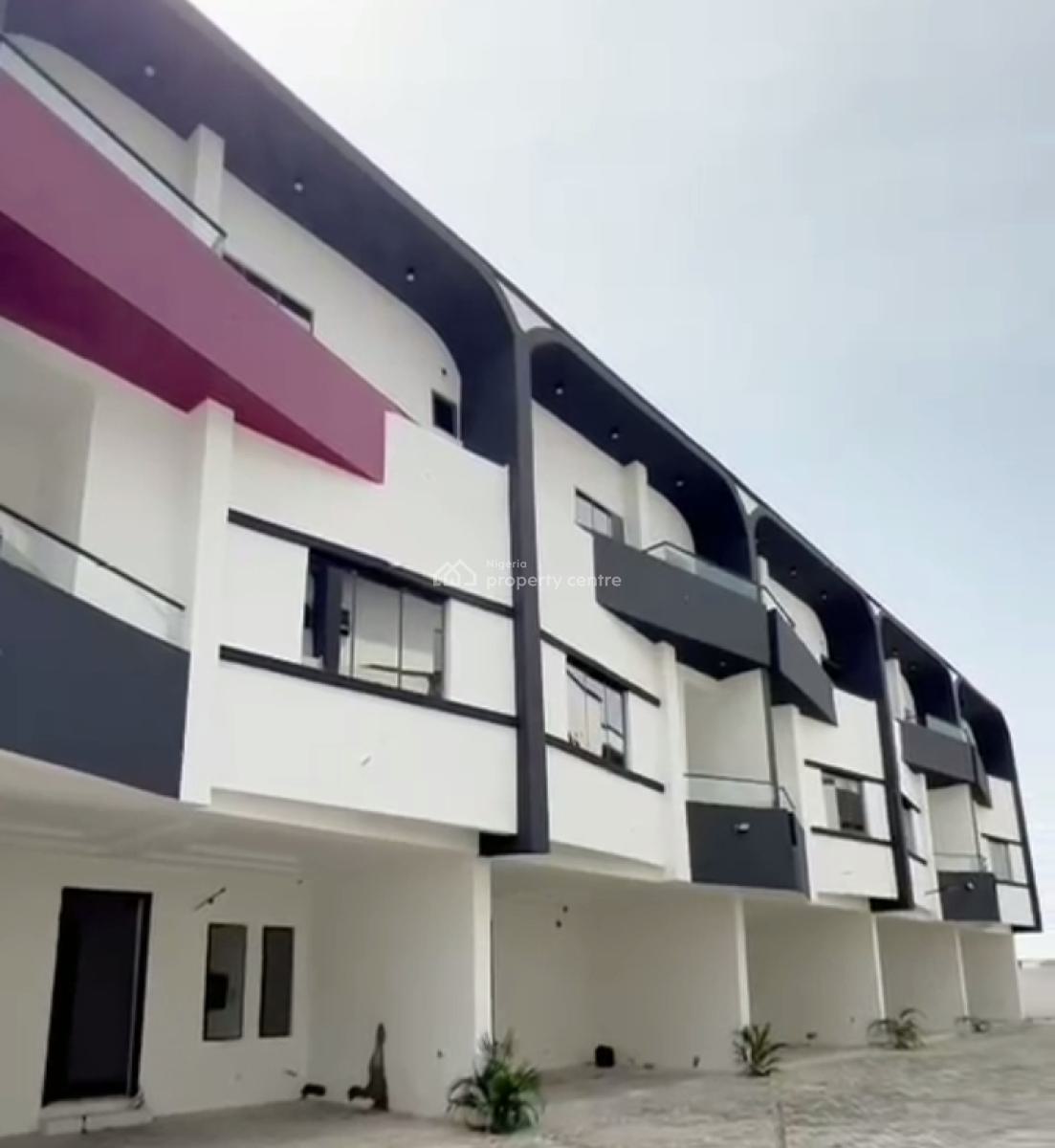 Brand New 4 Bedroom Flat, Orchid Road, Lekki, Lagos, Terraced Duplex for Rent