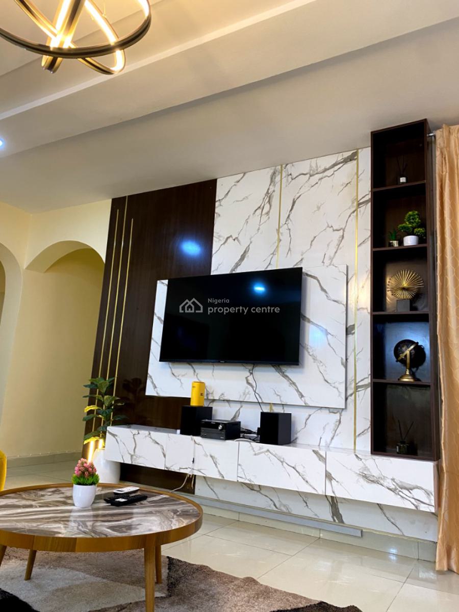 Fully Furnished 3 Bedroom Apartment, Drol Apartment, Wuye, Abuja, Flat / Apartment for Rent