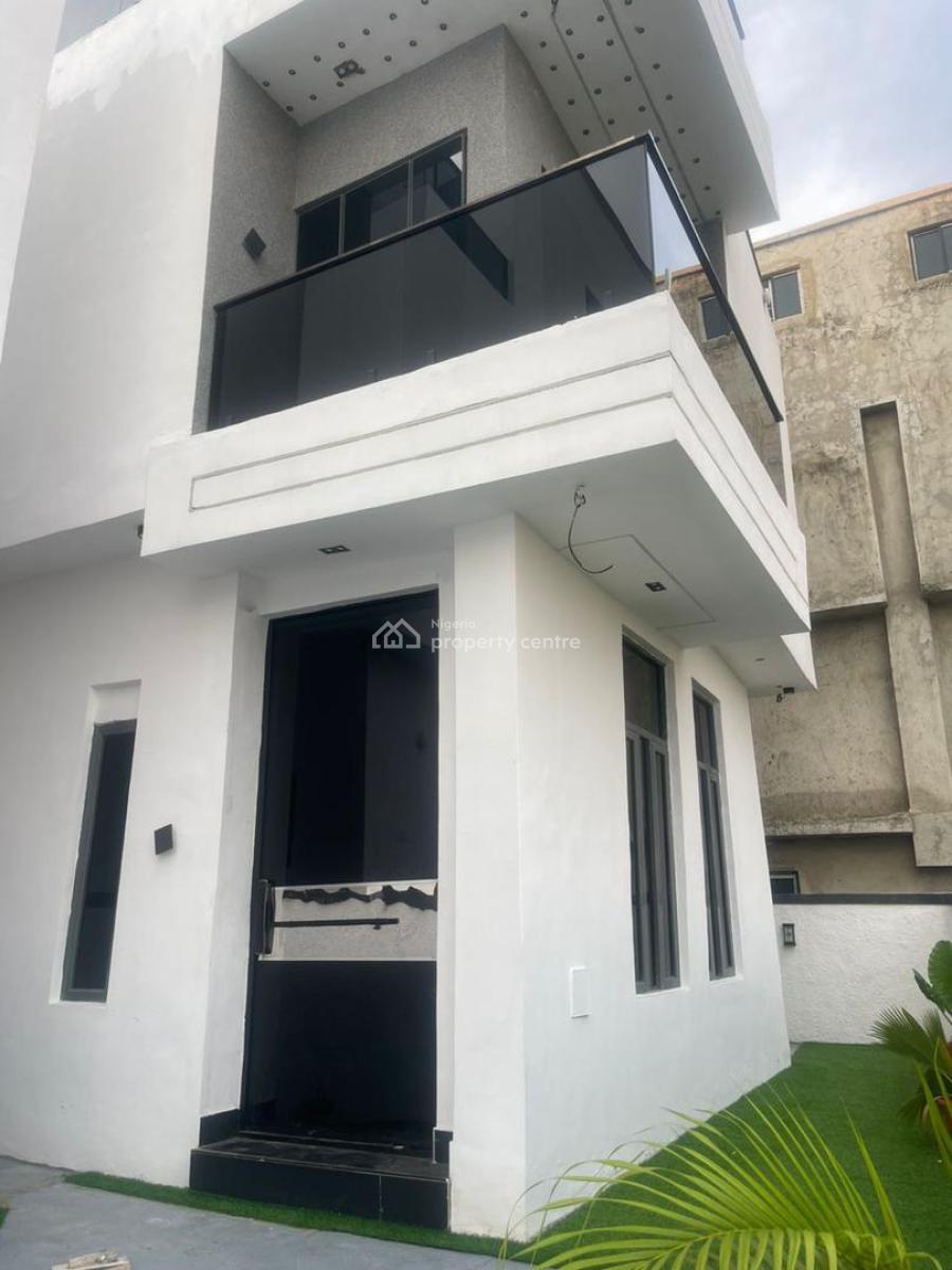 Brand New 5 Bedroom Detached House with Roof Top Terrace Plus Room Bq, Ologolo in Ab Estate, Lekki, Lagos, Detached Duplex for Rent