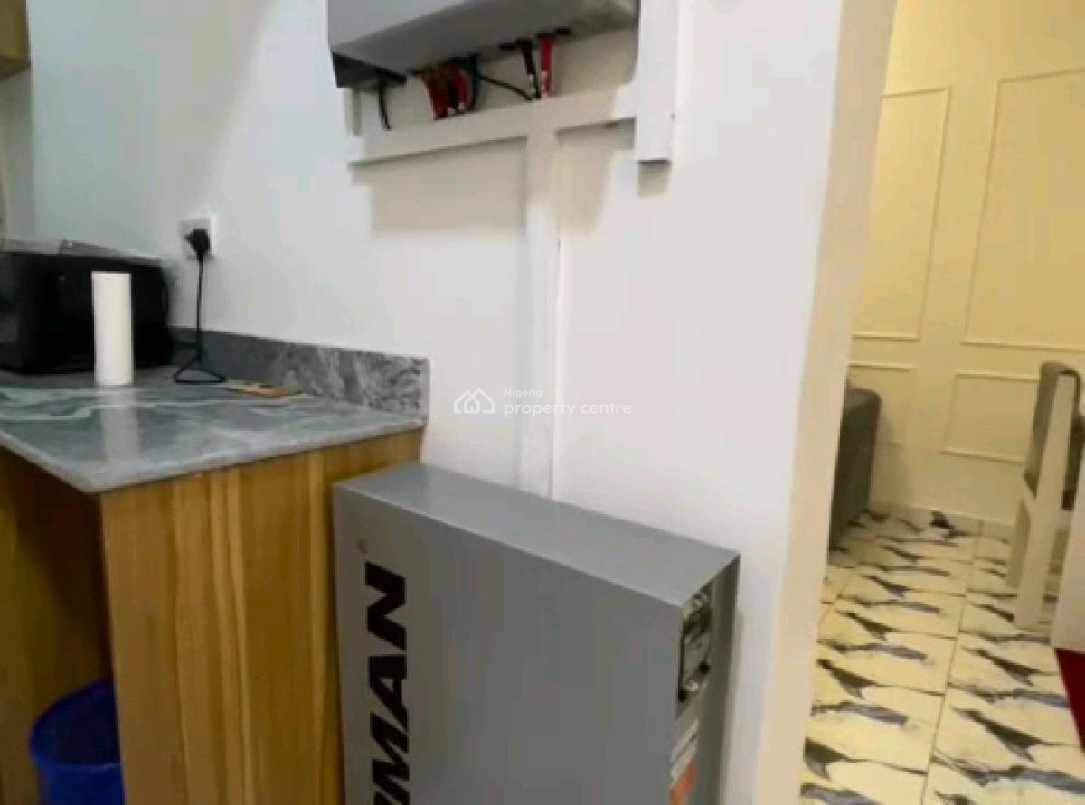 a Lovely and Fully Furnished Miniflat, Upstairs with Amazing Features, Off Market Street, Shomolu, Lagos, Mini Flat (room and Parlour) for Rent