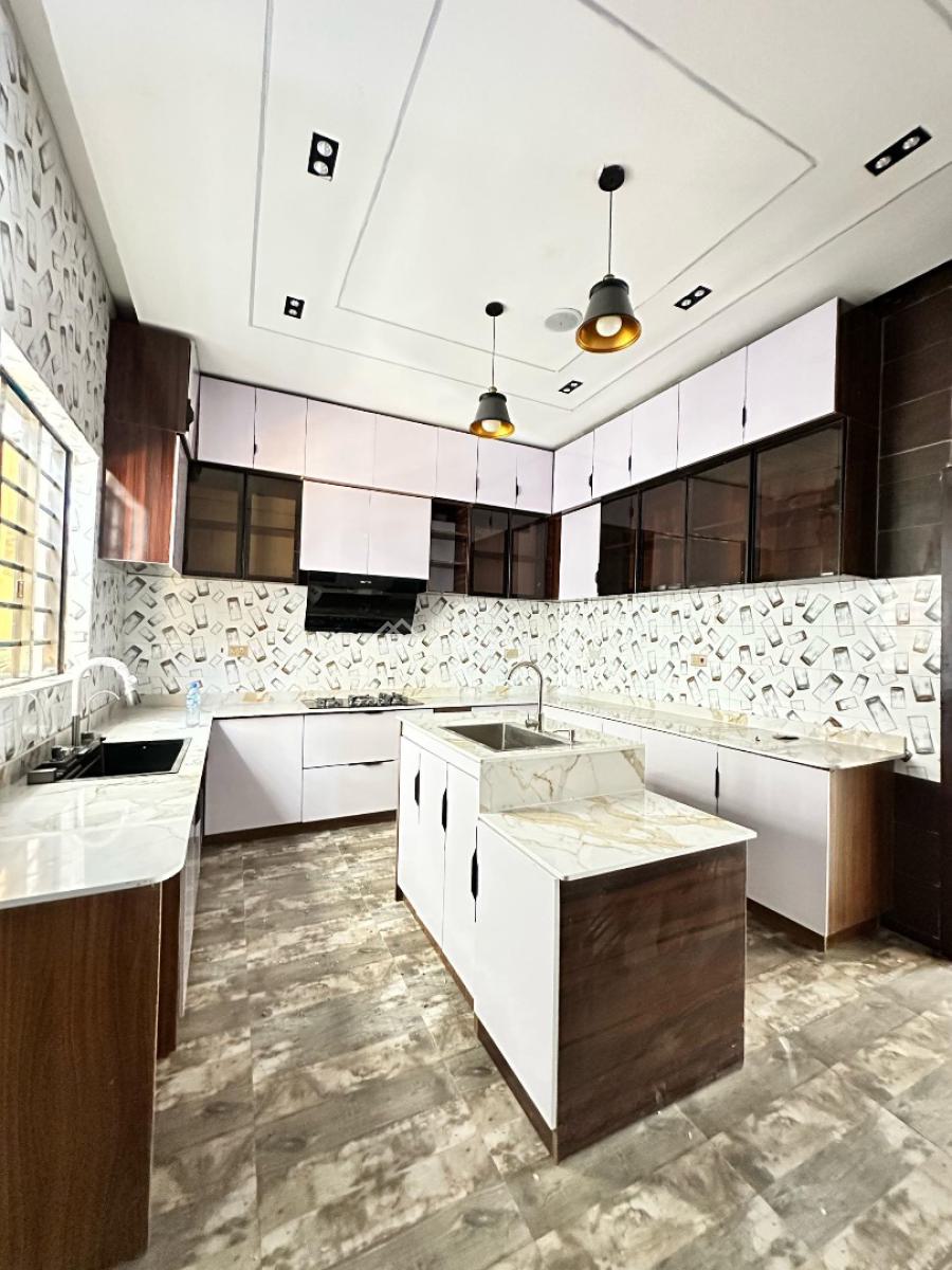 Exquisitely Built 5 Bedroom Detached with Cinema, Rooftop Terrace & Bq, Osapa, Lekki, Lagos, Detached Duplex for Sale