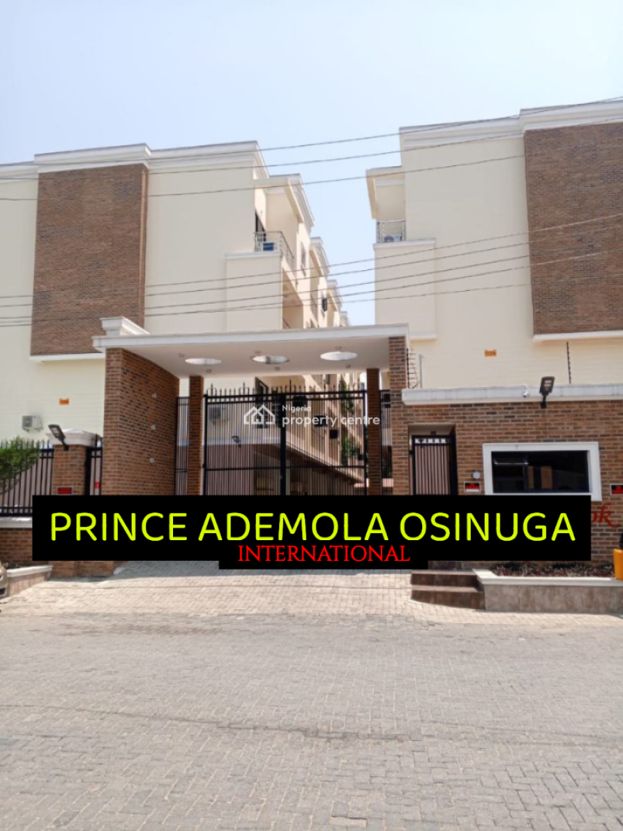 Luxury 4 Bedroom Terrace House +bq+pool, Old Ikoyi, Old Ikoyi, Ikoyi, Lagos, Terraced Duplex for Rent