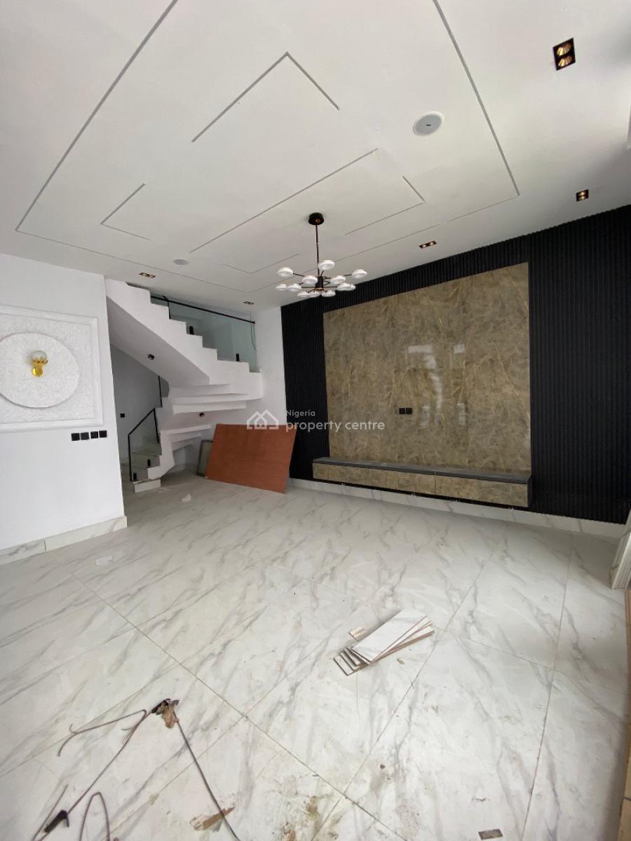 Most Affordable 4 Bedroom Fully Detached Duplex with Bq., Ajah, Lagos, Semi-detached Duplex for Sale