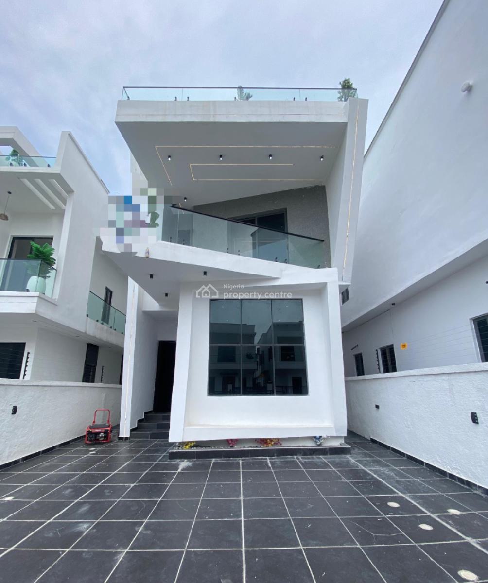 a Nicely Built 5 Bedroom Fully Detached Duplex with Bq & Swimming Pool, Ajah, Lagos, Detached Duplex for Sale