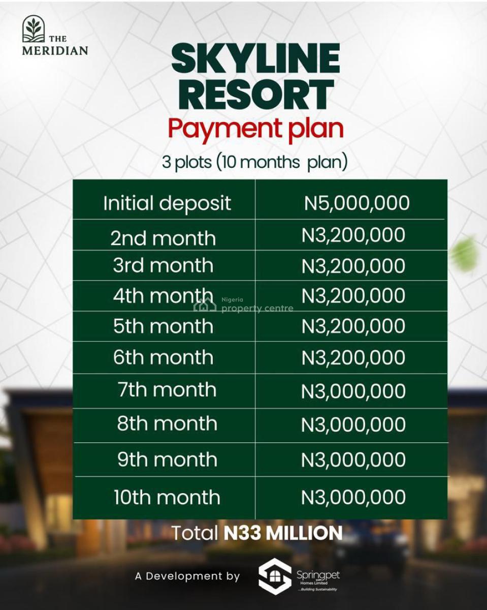 The Meridian, Isawo, Ikorodu, Lagos, Land for Sale