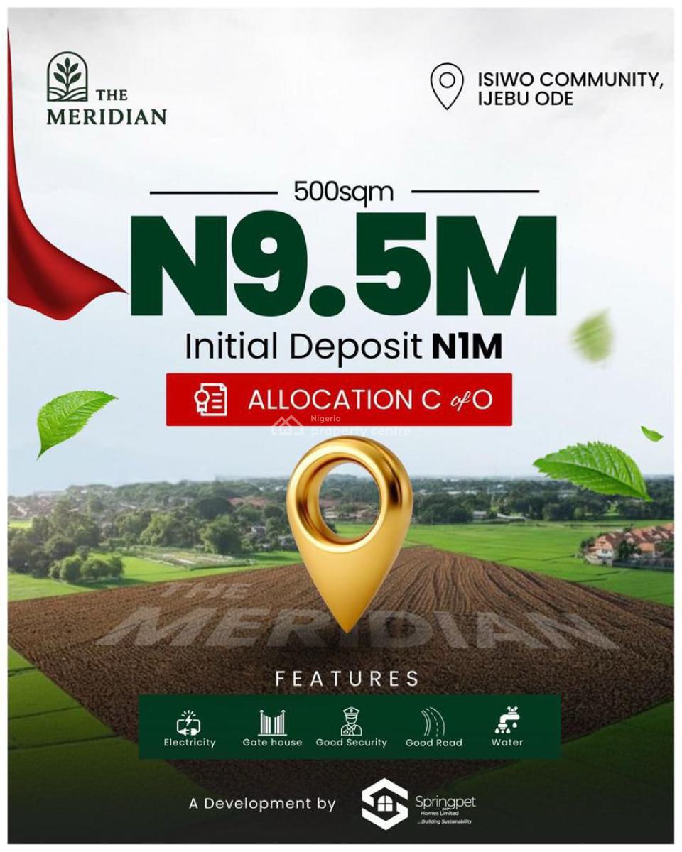The Meridian, Isawo, Ikorodu, Lagos, Land for Sale