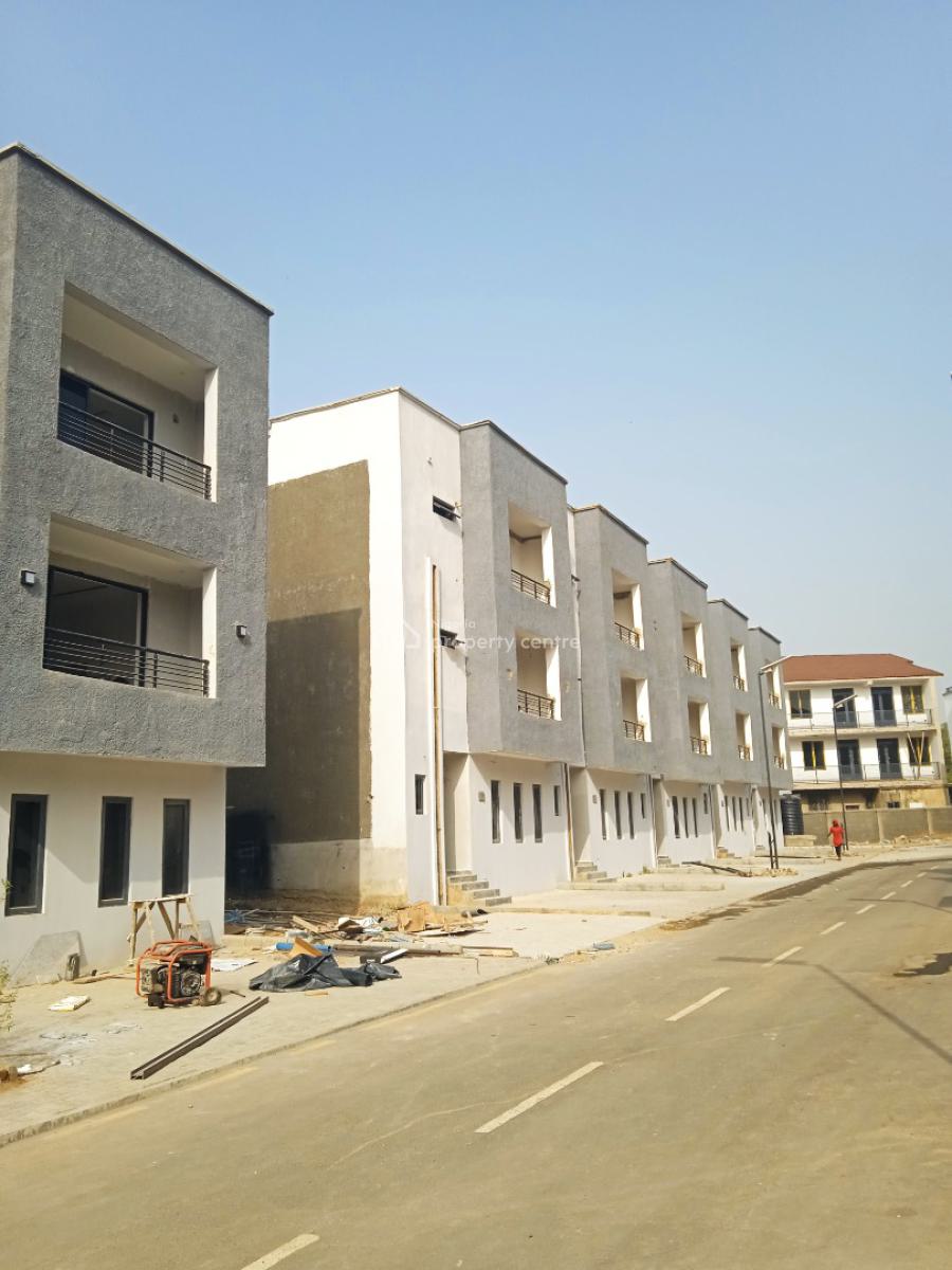 Newly Built 4 Bedroom Terrace Duplex with Bq, Estate After Vio, Mabushi, Abuja, Terraced Duplex for Rent