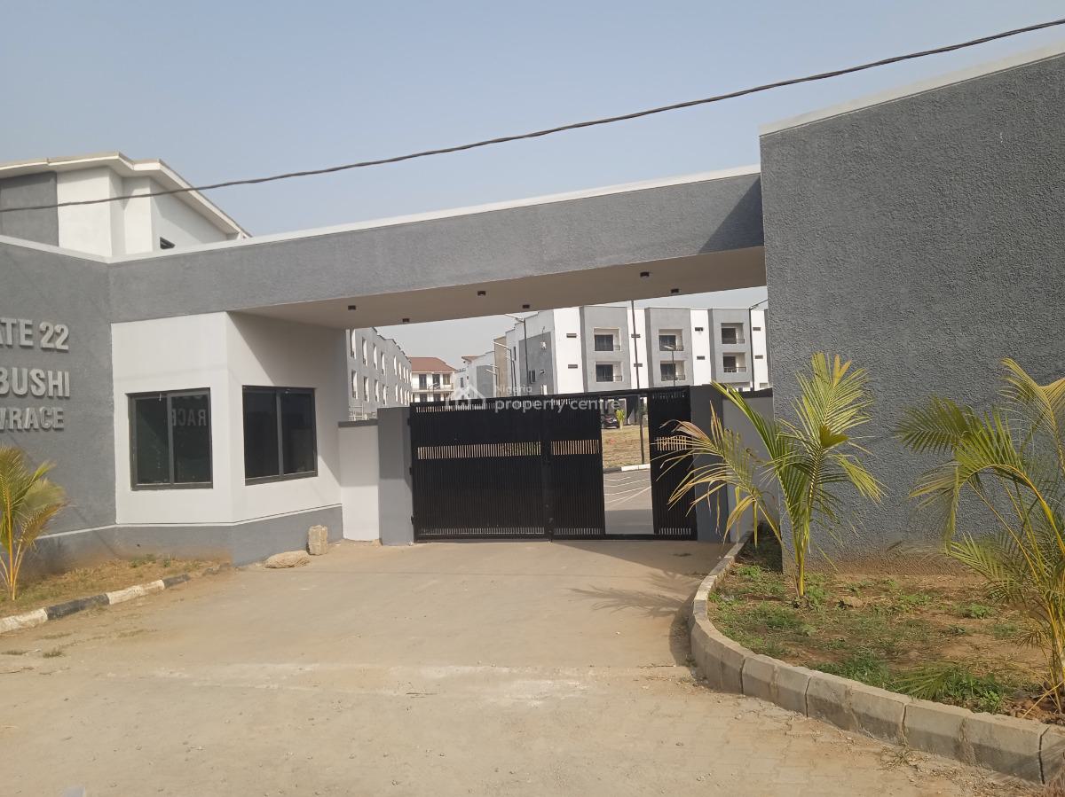 Newly Built 4 Bedroom Terrace Duplex with Bq, Estate After Vio, Mabushi, Abuja, Terraced Duplex for Rent
