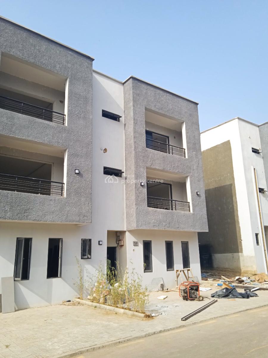 Newly Built 4 Bedroom Terrace Duplex with Bq, Estate After Vio, Mabushi, Abuja, Terraced Duplex for Rent