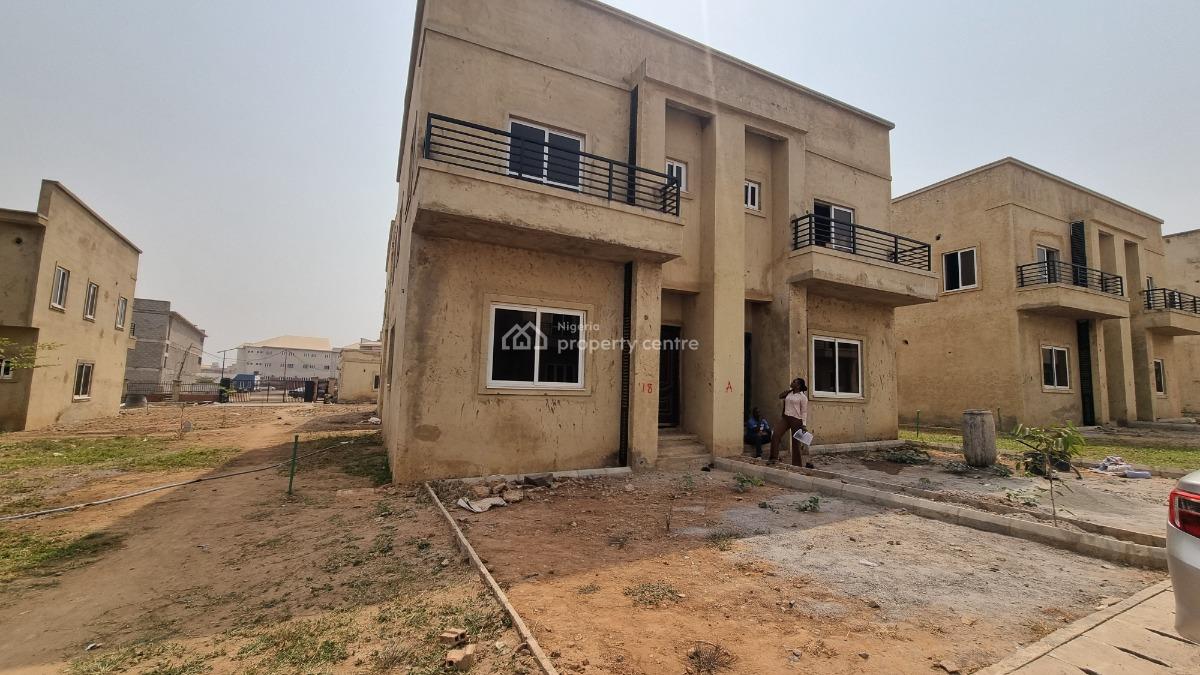 a Newly Built Core & Shell 2 Bedroom Semidetached Duplex, Lokogoma District, Abuja, Semi-detached Duplex for Sale