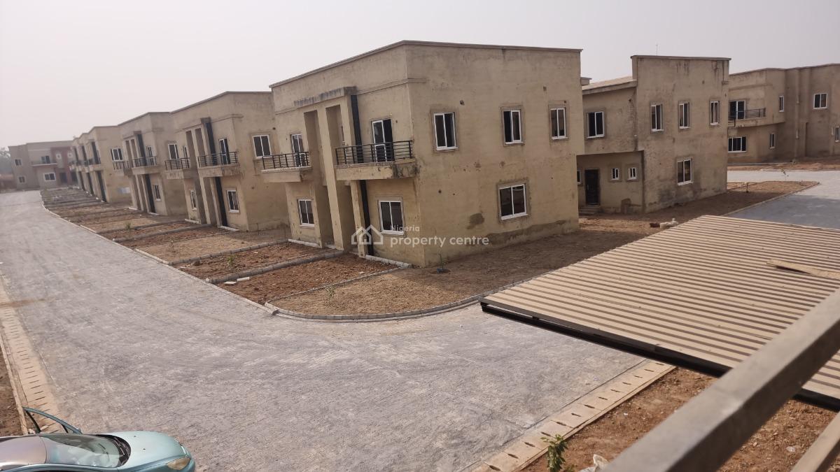 a Newly Built Core & Shell 2 Bedroom Semidetached Duplex, Lokogoma District, Abuja, Semi-detached Duplex for Sale