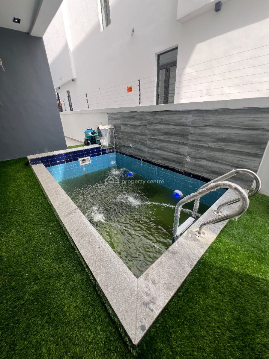 Newly Built 5bedroom Detached House with Bq Swimming Pool at Lekki, Off Admiralty Road Lekki Phase 1, Lekki Phase 1, Lekki, Lagos, Detached Duplex for Sale