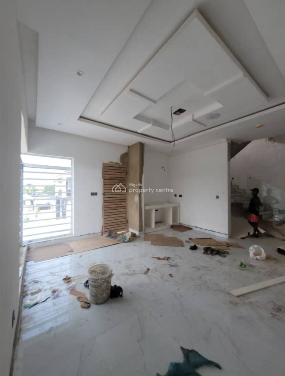 Newly 5 Bedrom Semi Detach Duplex + Bq, Gbagada, Lagos, Semi-detached Duplex for Sale