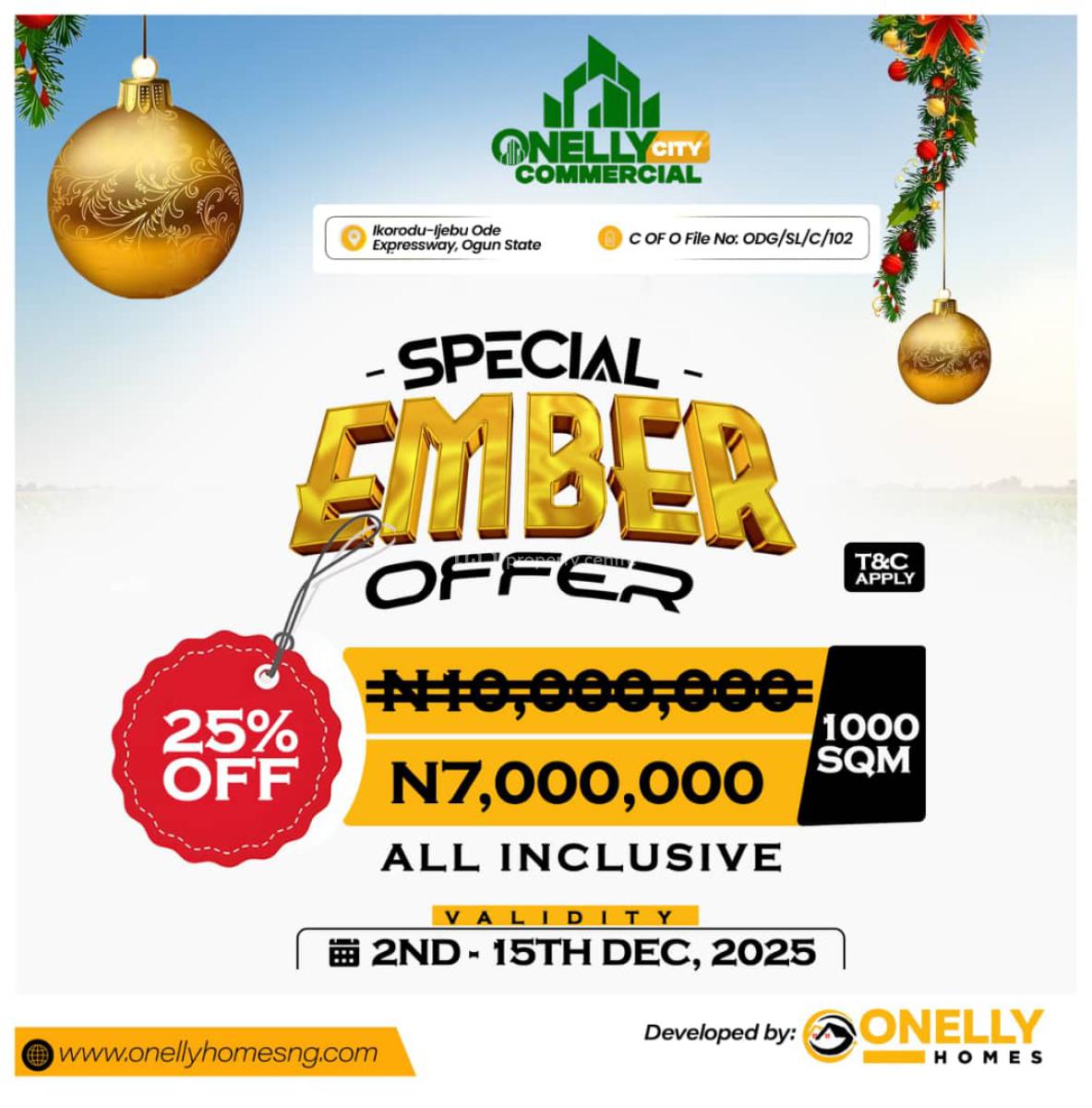 Affordable Commercial Estate Directly Facing The Express, Ijebu Ode Ikorodu Expressway, Ikorodu, Lagos, Commercial Land for Sale