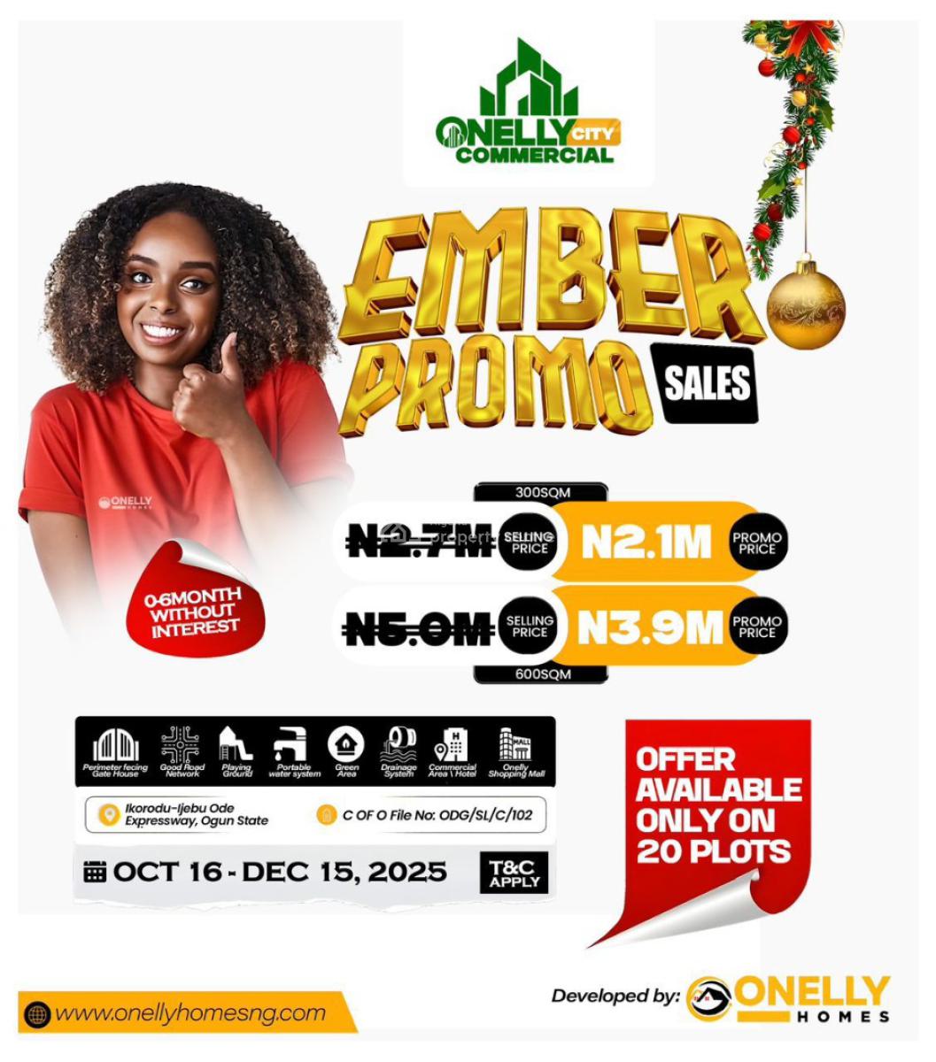 Affordable Commercial Estate Directly Facing The Express, Ijebu Ode Ikorodu Expressway, Ikorodu, Lagos, Commercial Land for Sale