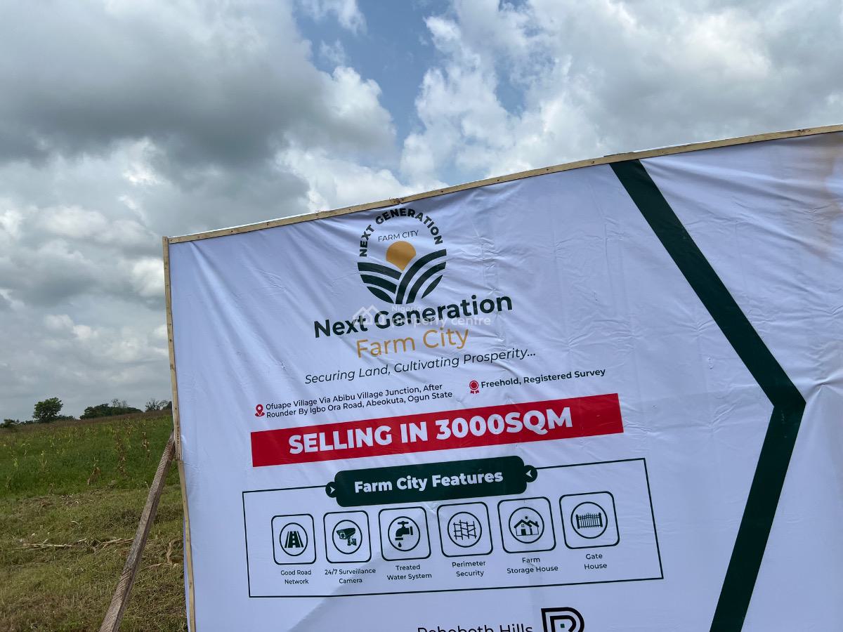 Own Acres & Hectares of Land in a Prime Area Suitable for Agriculture, Acres of Land Suitable for Crop Farming & Animal Husbandry, Ofuape, Abeokuta North, Ogun, Mixed-use Land for Sale