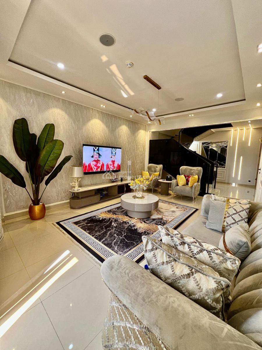 Brand New 3 Bedroom Waterfront Maisonette, Osborne Phase 2, Ikoyi, Lagos, Flat / Apartment Short Let