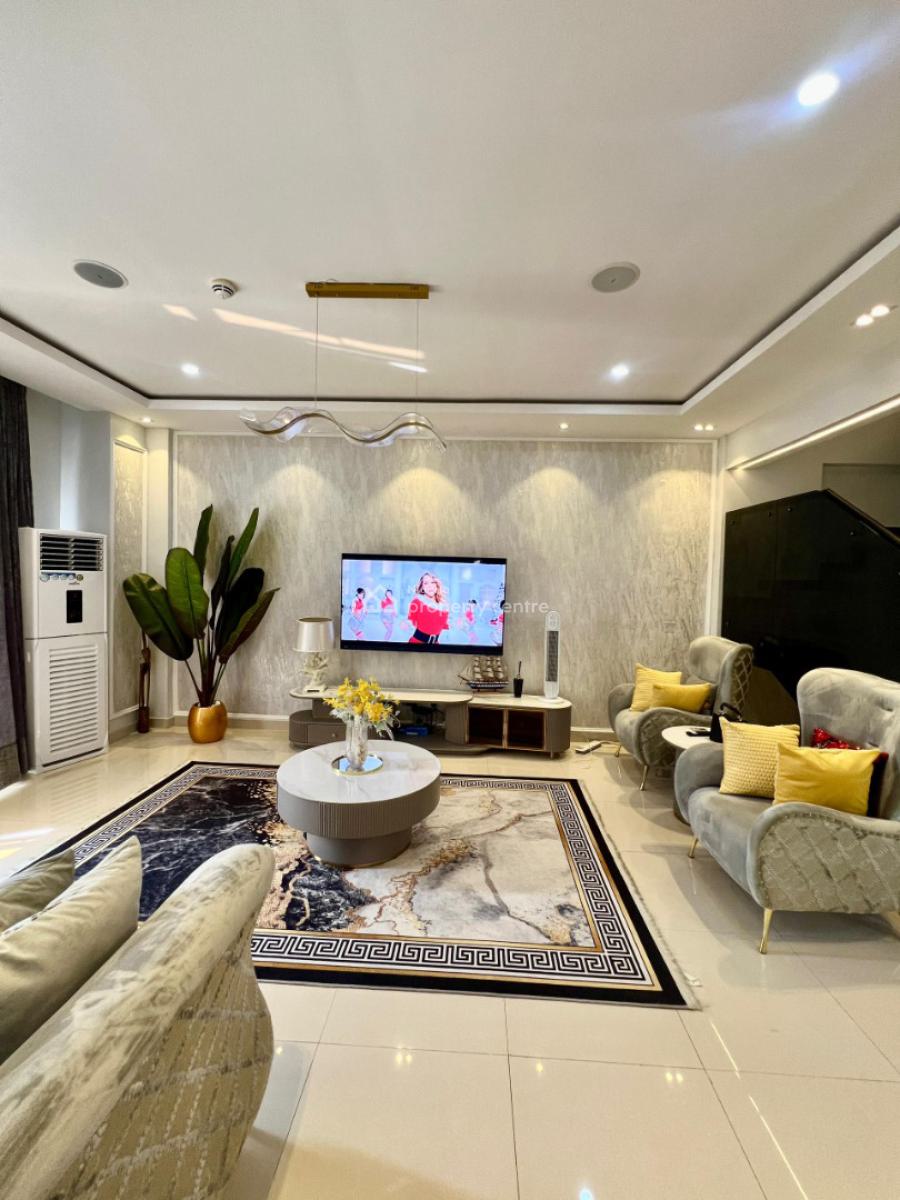 Brand New 3 Bedroom Waterfront Maisonette, Osborne Phase 2, Ikoyi, Lagos, Flat / Apartment Short Let