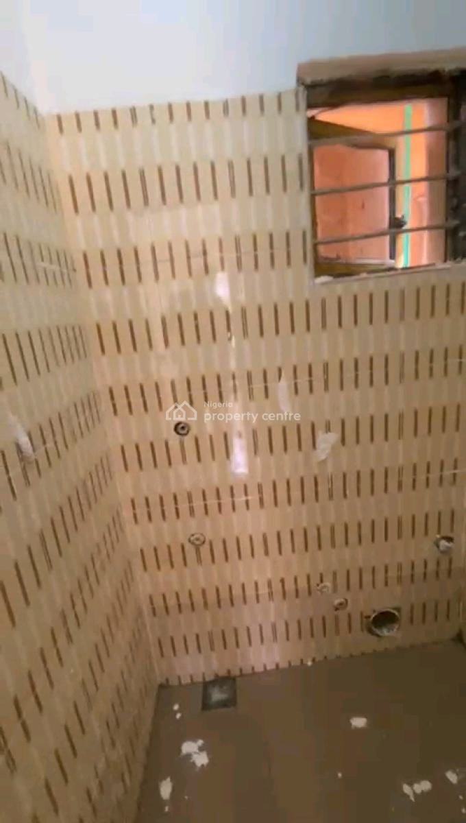 Newly Built Studio Apartment All Tilled Pop N Kitchen Cabs in a Well S, Off Odunsi Street, Bariga, Shomolu, Lagos, Self Contain (single Rooms) for Rent