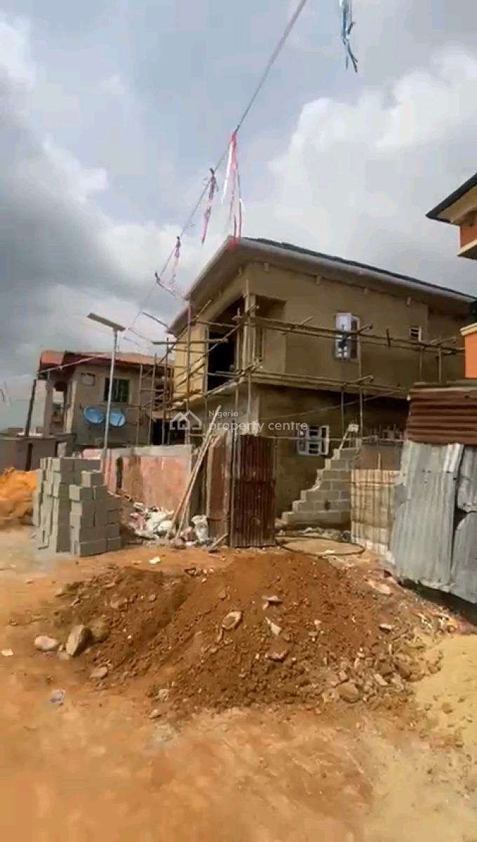 Newly Built Studio Apartment All Tilled Pop N Kitchen Cabs in a Well S, Off Odunsi Street, Bariga, Shomolu, Lagos, Self Contain (single Rooms) for Rent