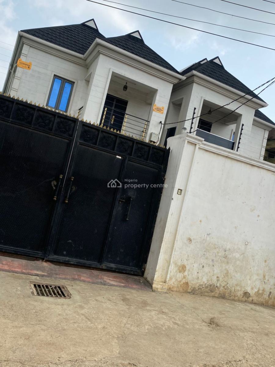a Modern Portable 2 Bedroom Upflat with 2 Toilets, 2 Bath, Personal Staircase, Jehovah Emmanuel Church Street,off Odunsi Road, Bariga, Shomolu, Lagos, Flat / Apartment for Rent