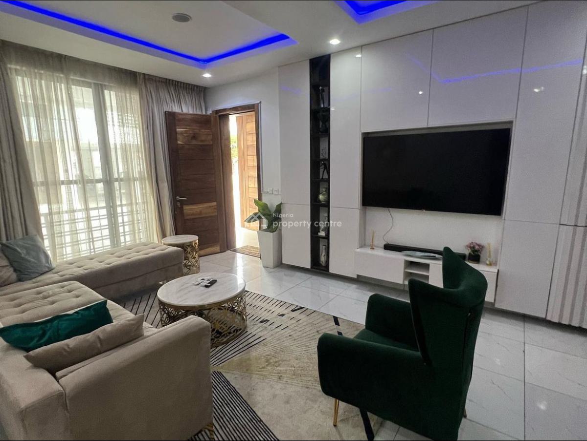 Luxury Furnished 2bedroom Apartment in a Secured Estate, Chris Akinro Cls, Agungi, Lekki, Lagos, Flat / Apartment Short Let