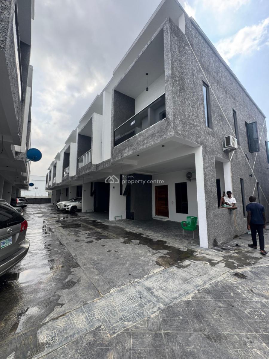 Affordable 4 Bedroom Terrace Duplex with Bq, Ikota, Lekki, Lagos, Terraced Duplex for Sale