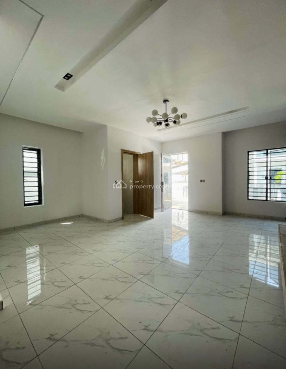 Self Compound 4 Bedroom Semi Detached Duplex with Bq, Orchid Road, Lekki, Lagos, Semi-detached Duplex for Rent