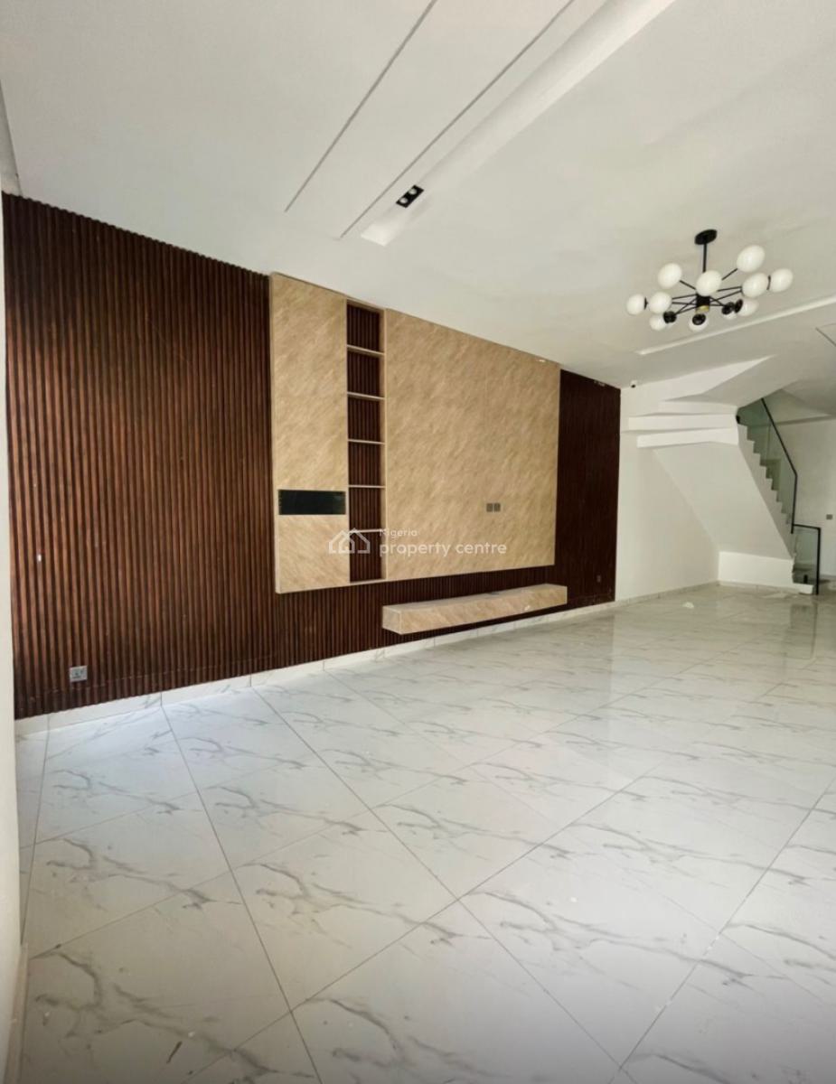Self Compound 4 Bedroom Semi Detached Duplex with Bq, Orchid Road, Lekki, Lagos, Semi-detached Duplex for Rent