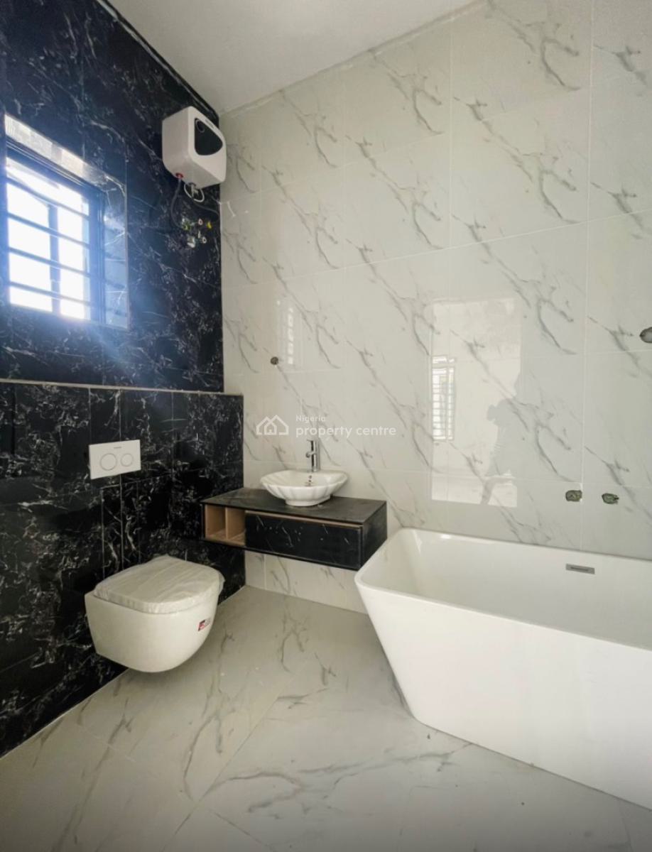 Self Compound 4 Bedroom Semi Detached Duplex with Bq, Orchid Road, Lekki, Lagos, Semi-detached Duplex for Rent