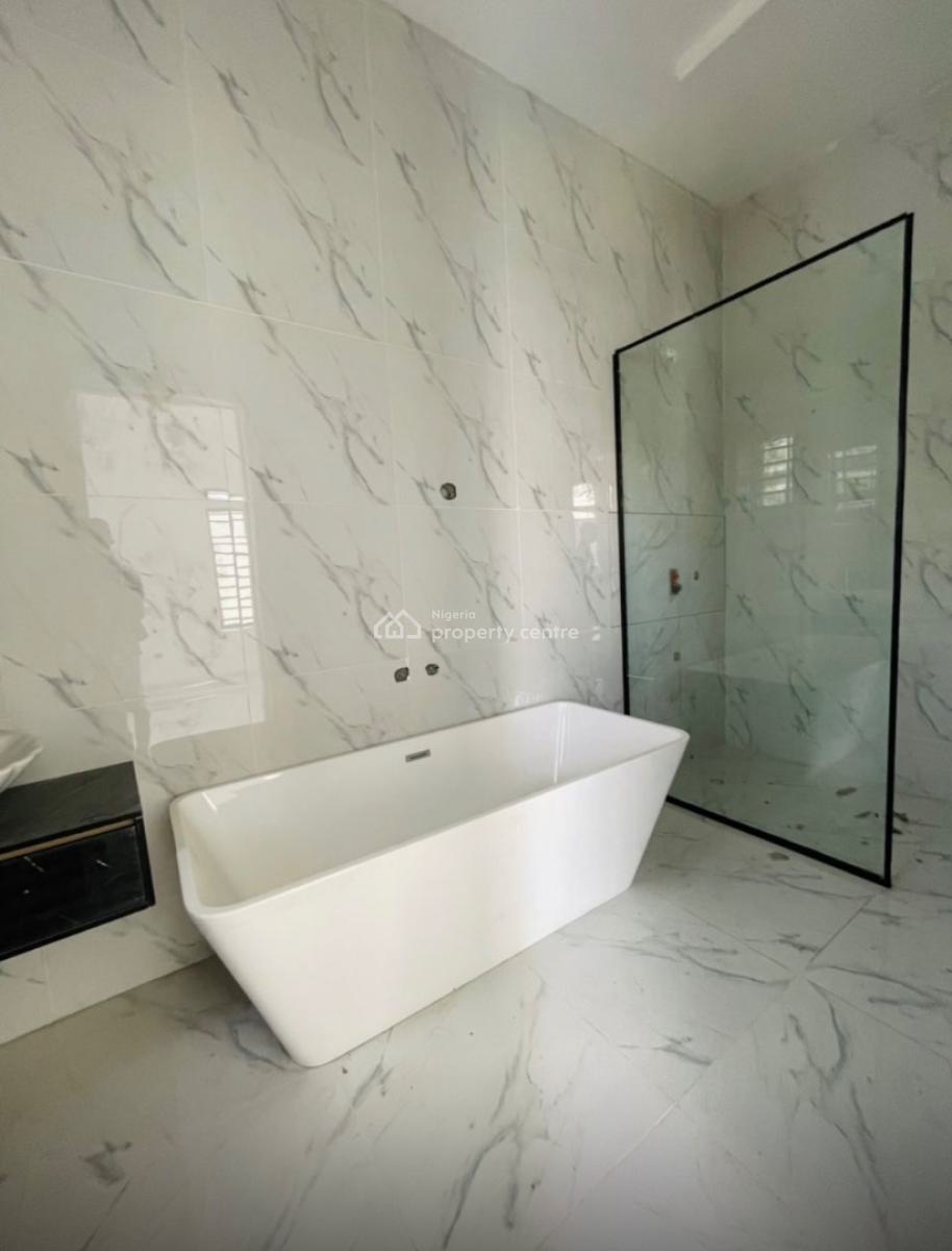 Self Compound 4 Bedroom Semi Detached Duplex with Bq, Orchid Road, Lekki, Lagos, Semi-detached Duplex for Rent