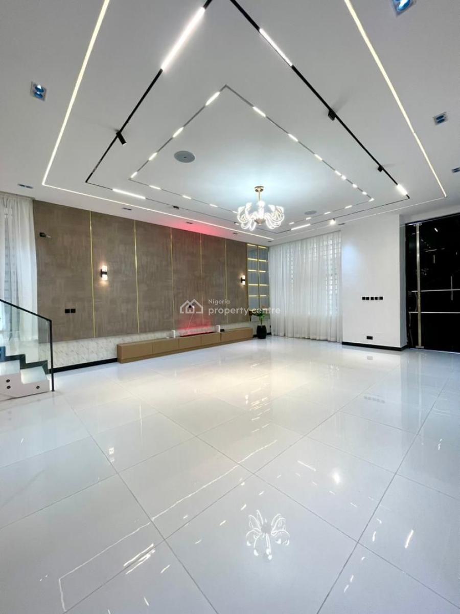 Outstanding 5 Bed Detached Smart Home with Cinema, Gym, Water Fountain, Chevron, Lekki, Lagos, Detached Duplex for Sale
