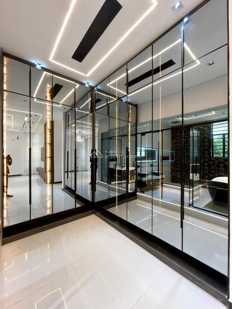 Outstanding 5 Bed Detached Smart Home with Cinema, Gym, Water Fountain, Chevron, Lekki, Lagos, Detached Duplex for Sale