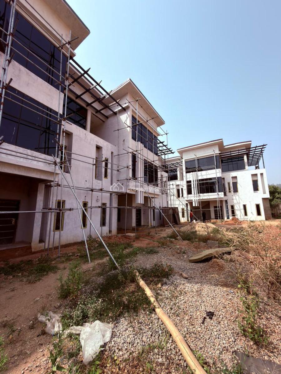 Solidly Built 4 Bedroom Terrace Duplex, Katampe Extension, Katampe, Abuja, Terraced Duplex for Sale