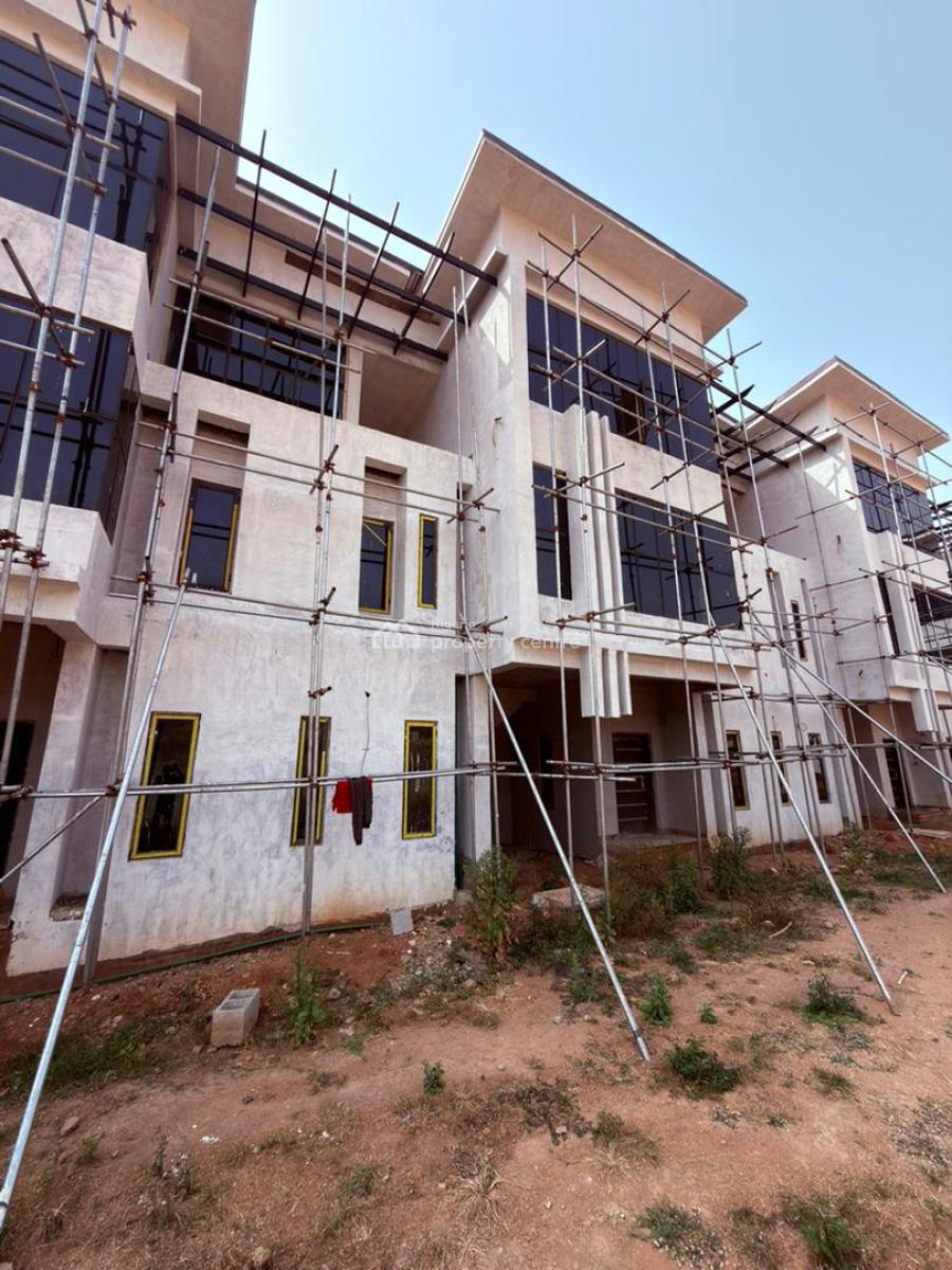 Solidly Built 4 Bedroom Terrace Duplex, Katampe Extension, Katampe, Abuja, Terraced Duplex for Sale