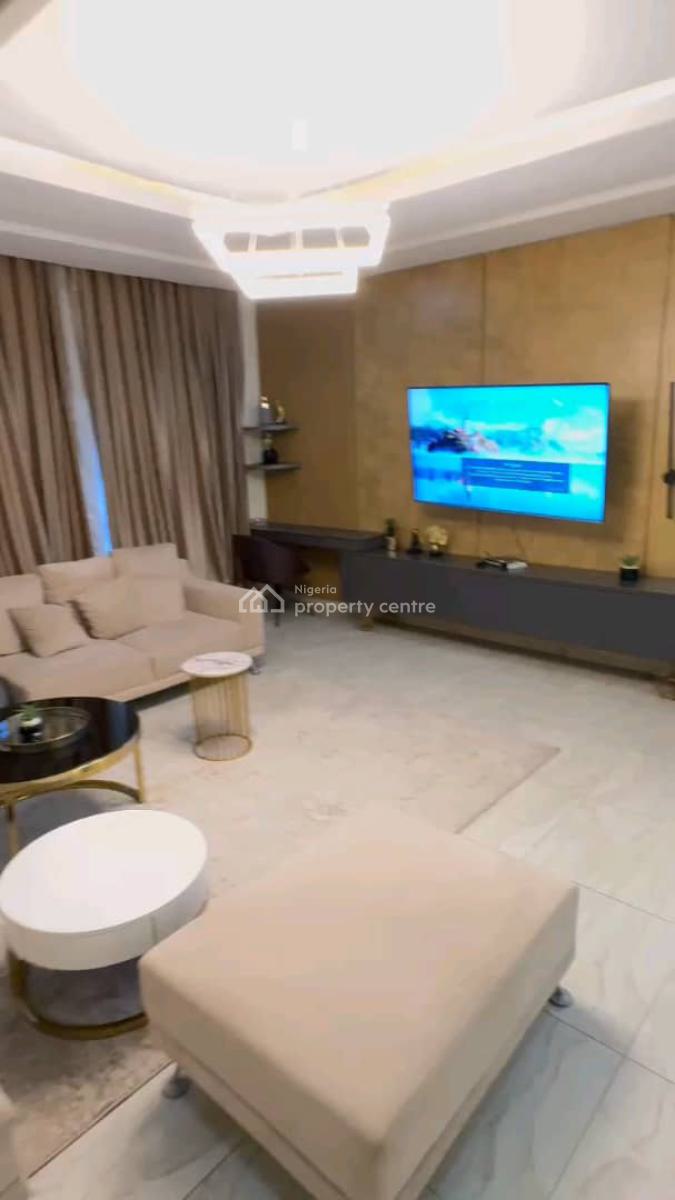 Fully Furnished 3bedroom Flat with a Room Bq, Wuye, Abuja, House for Rent