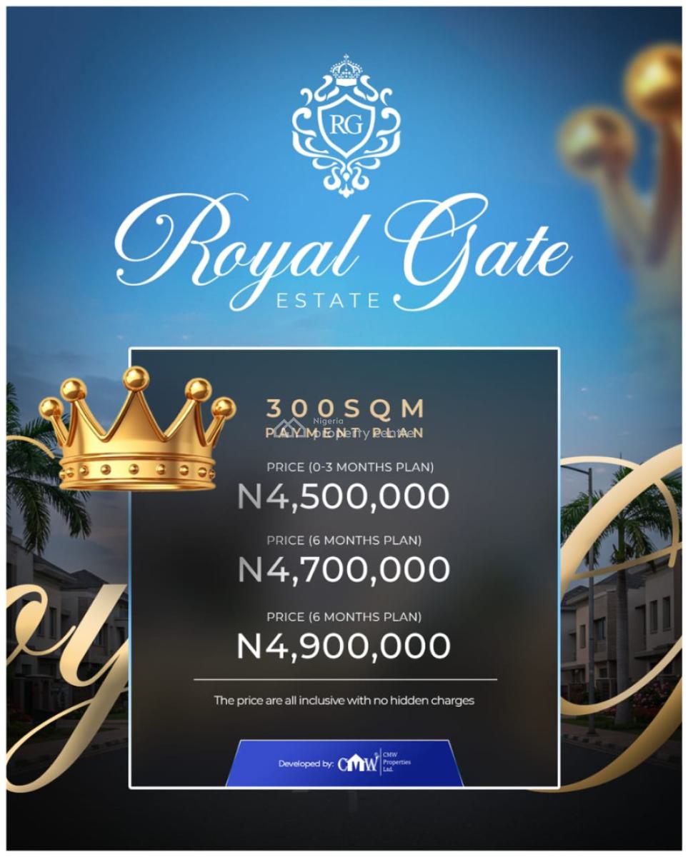 Verified and Secured Estate with Registered Survey C of O in View, Llara Epe Close to St Augustine University, Epe, Lagos, Residential Land for Sale