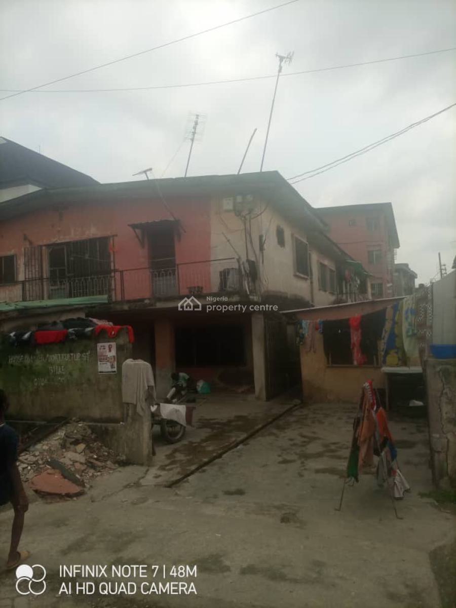 a Storey Building of Tenement Apartments with Bungalow B/q, Off Adetola, Aguda, Surulere, Lagos, Block of Flats for Sale
