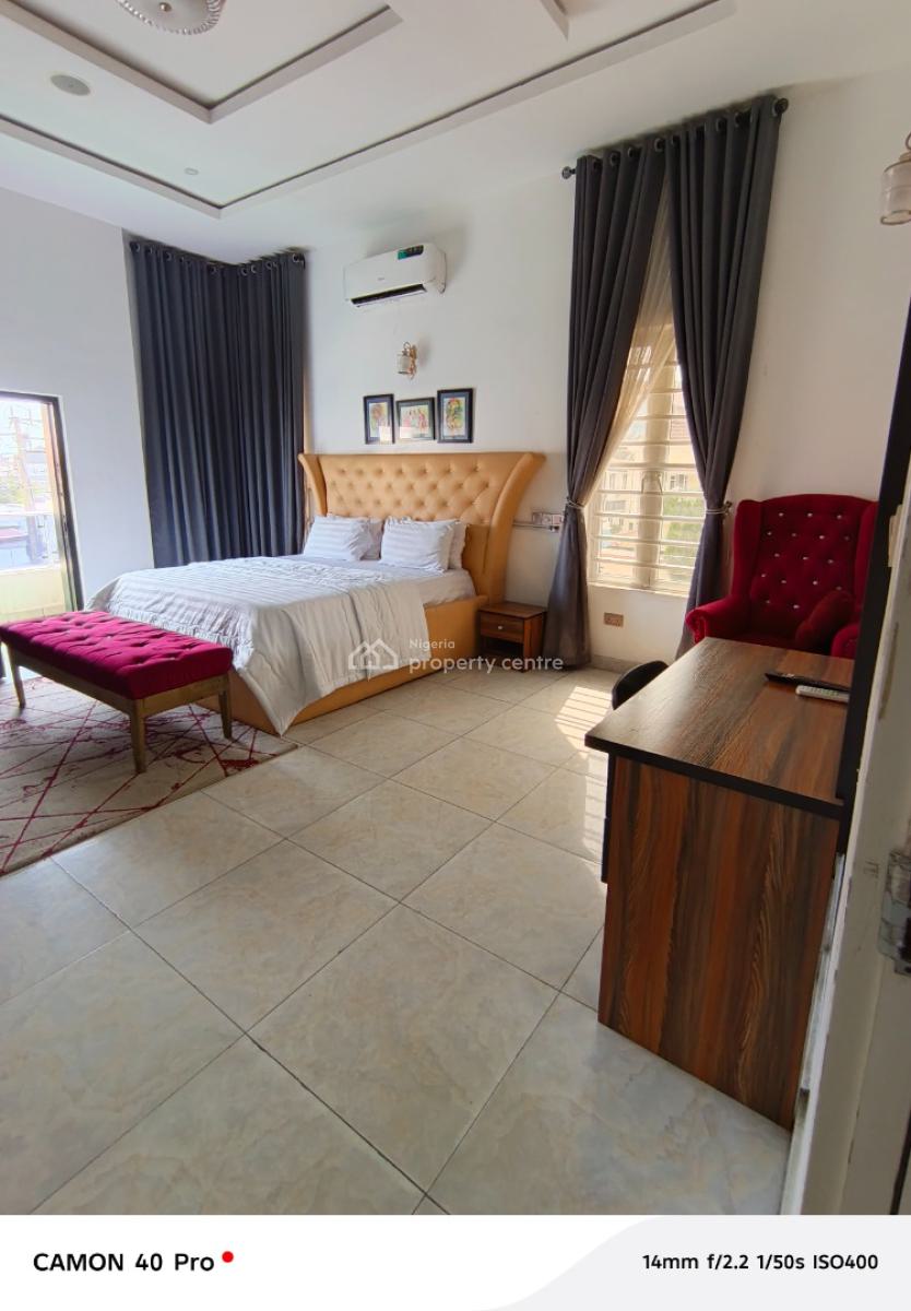 Furnished Single Room Monthly Pay in Conservation Road Chevron, Lekki Conservation Road, Lekki, Lagos, Self Contain (single Rooms) for Rent