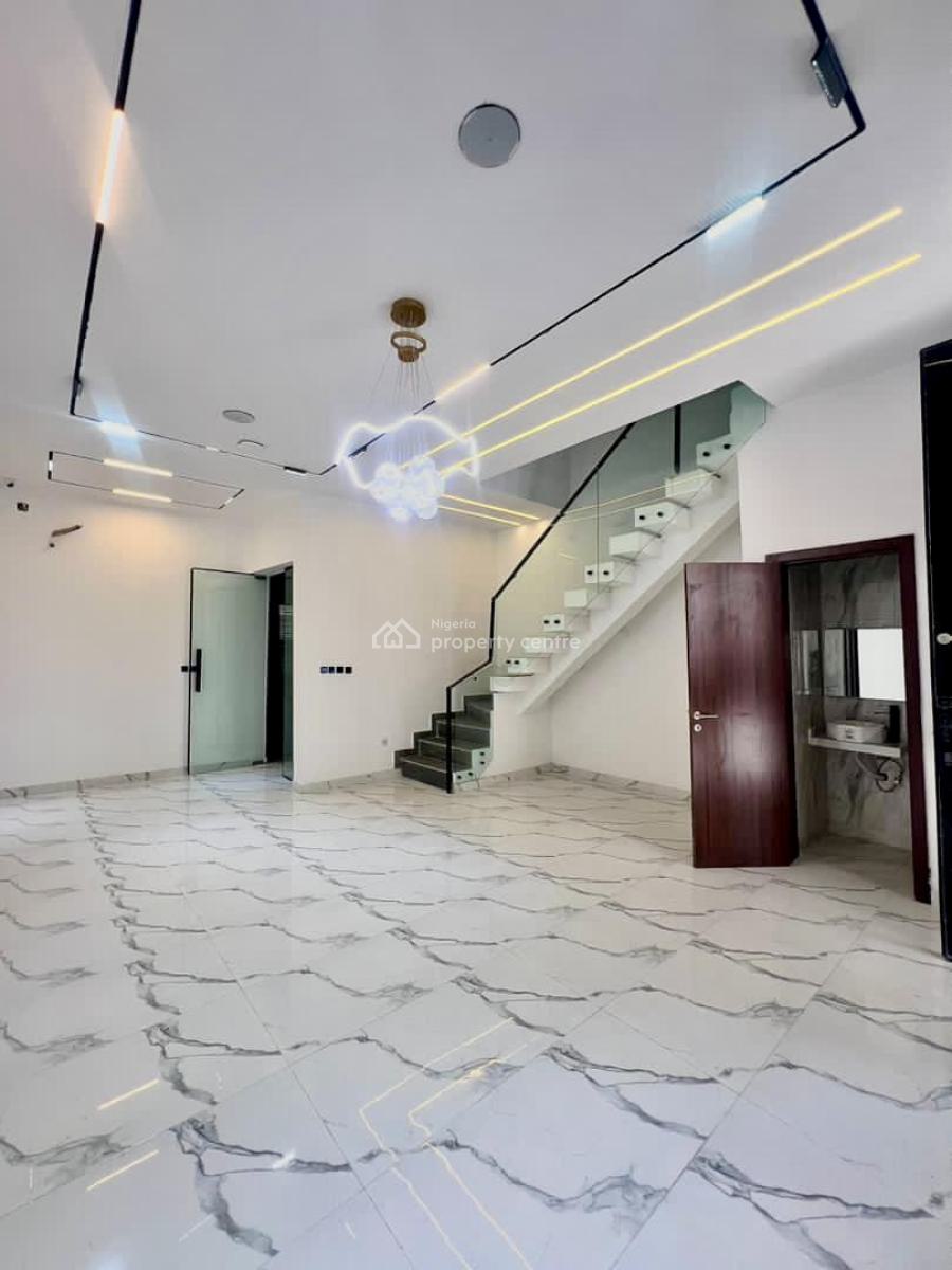 Newly Built & Modern 4-bedroom Terrace Duplex with Bq & Swimming Pool, Osapa, Lekki, Lagos, Terraced Duplex for Sale