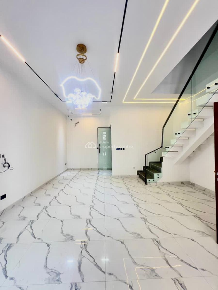 Newly Built & Modern 4-bedroom Terrace Duplex with Bq & Swimming Pool, Osapa, Lekki, Lagos, Terraced Duplex for Sale