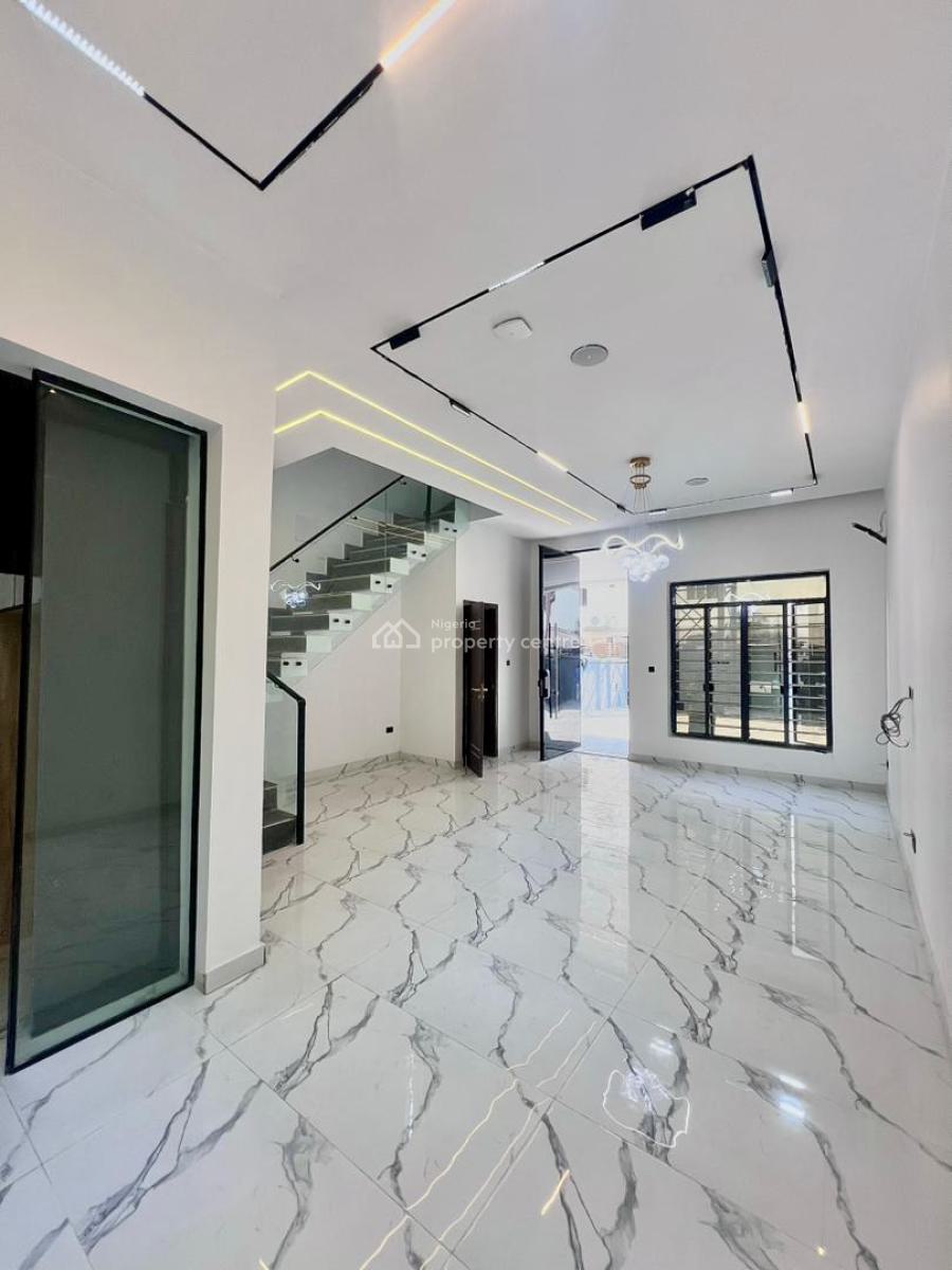 Newly Built & Modern 4-bedroom Terrace Duplex with Bq & Swimming Pool, Osapa, Lekki, Lagos, Terraced Duplex for Sale